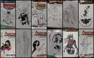 commissions from Hero Bot Con 2013