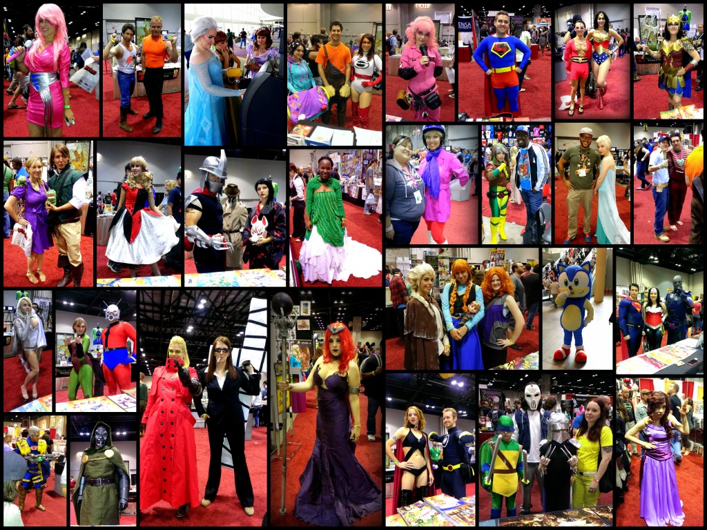awesome cosplayers at Megacon!