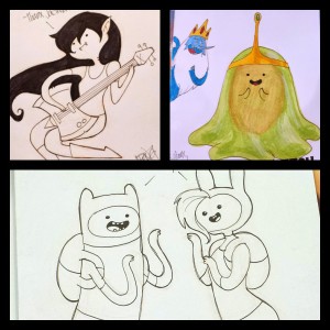 adventure time sketches