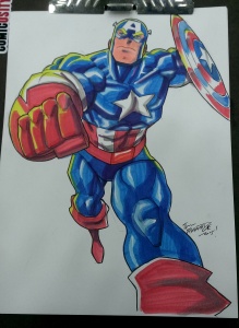 Captain America commission by TheFranchize