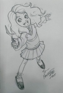 Hermione sketch by TheFranchize